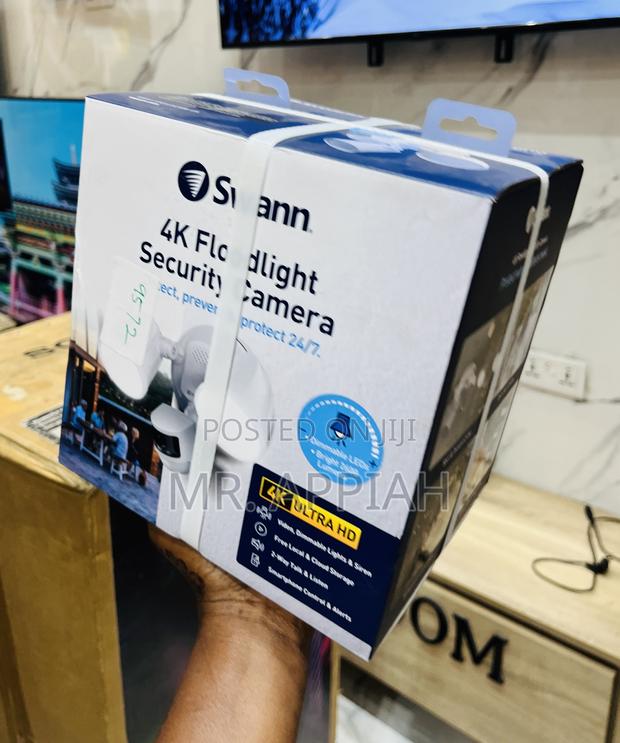 Get Affordable Swann Ultra Hd Floodlight Security(White) · Photo 1