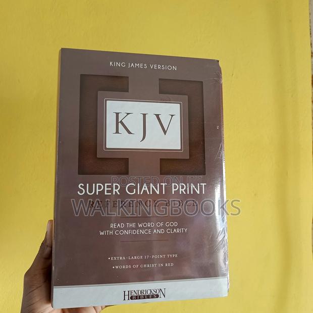 Super Giant Reference Bible-kjv · Photo 1
