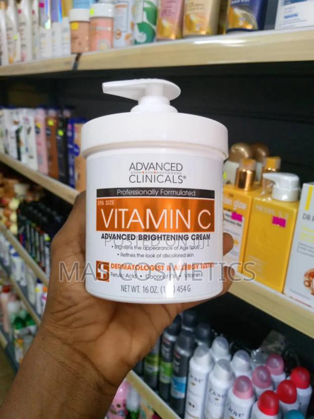 Advanced Clinical Vitamin C Brightening Face Body Cream · Photo 1
