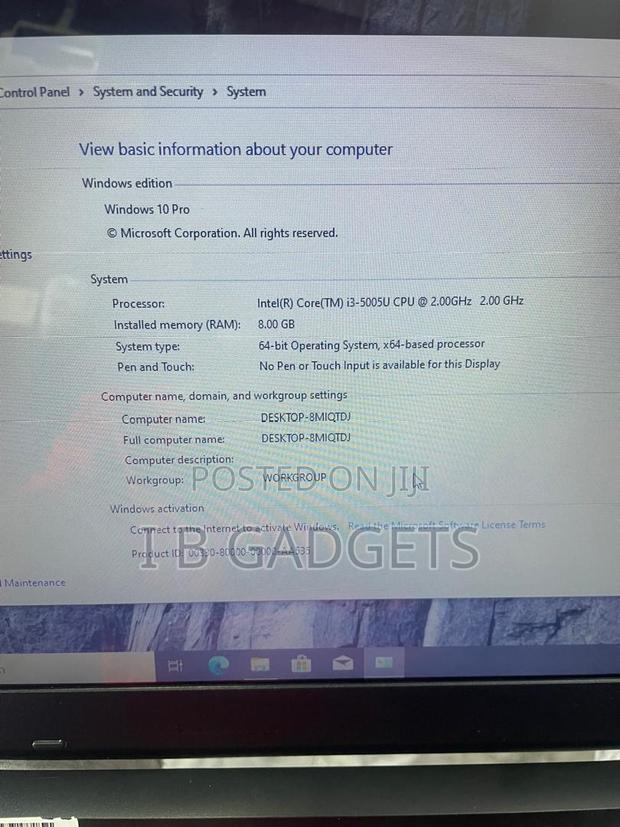 Laptop Toshiba Satellite C55 8GB Intel Core I3 HDD 500GB · Photo 7