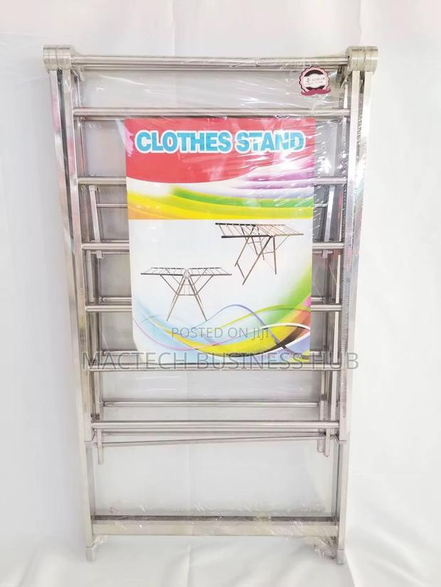 Stainless Steel Folding Drying Line · Photo 1