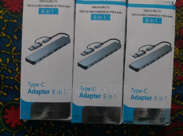 8 In 2 Usb Type C Hub For Laptop, Phones, Tablets, Pc. · Photo 3