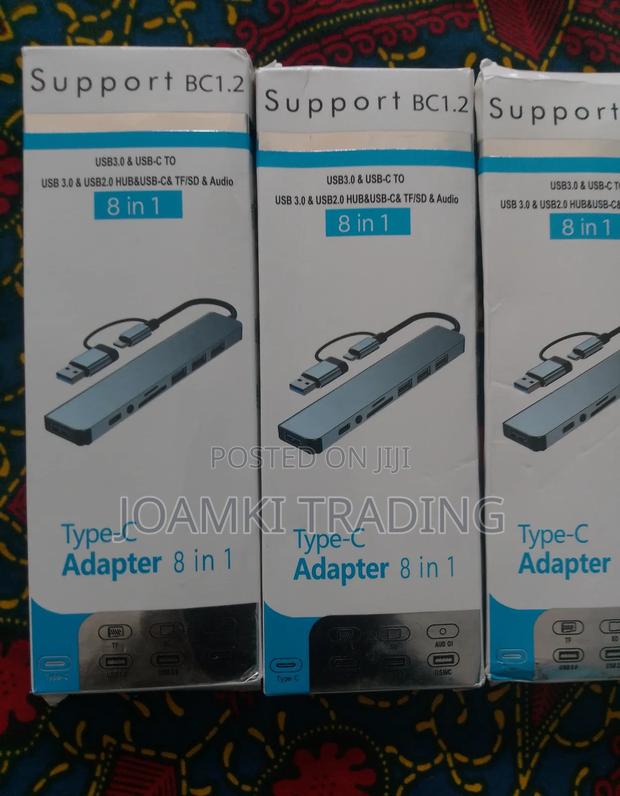 8 In 2 Usb Type C Hub For Laptop, Phones, Tablets, Pc. · Photo 6