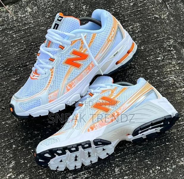 New Balance 740 Whiteorange · Photo 2
