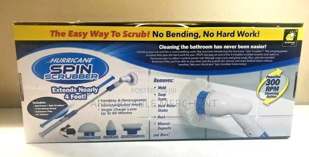 Cordless and Rechargeable Electric Spin Scrubber · Photo 1