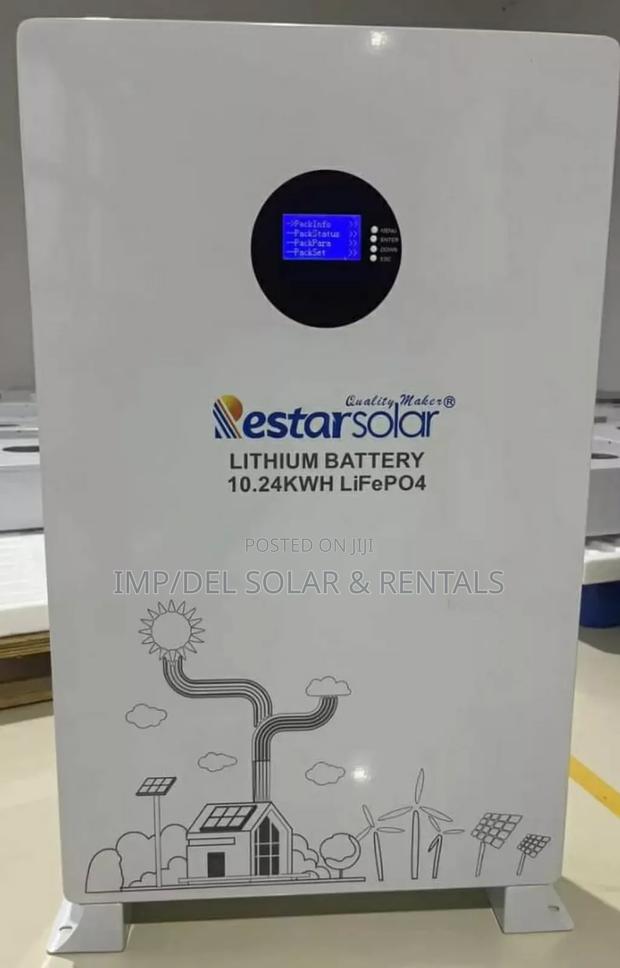 Solar Lithium Battery 10.24kwh 51.2v 200ah · Photo 1