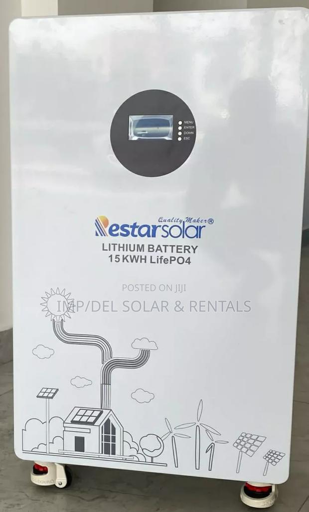 Solar Lithium Battery 15.36kwh 51.2v 300ah · Photo 1