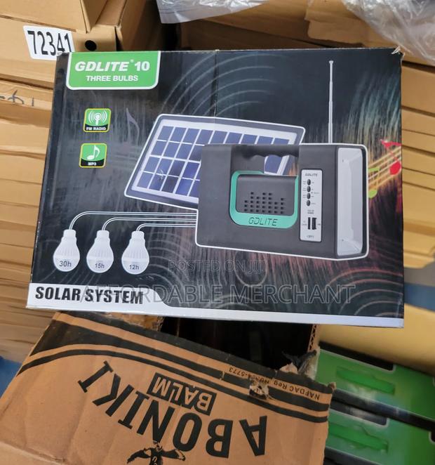 Solar Light With Inbuilt Radio, Bluetooth Usb Port · Photo 1