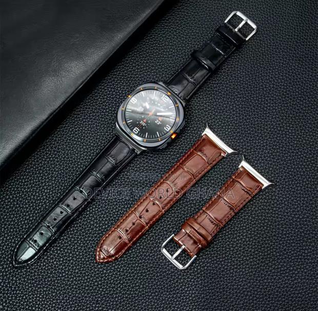 Asi Leather Strap for Samsung Watch 8 Ultra and 7ultra · Photo 1