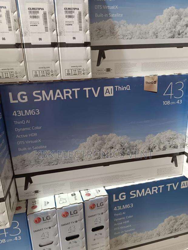 LG 43"(43lm63) Smart Satellite Digital Led TV · Photo 1