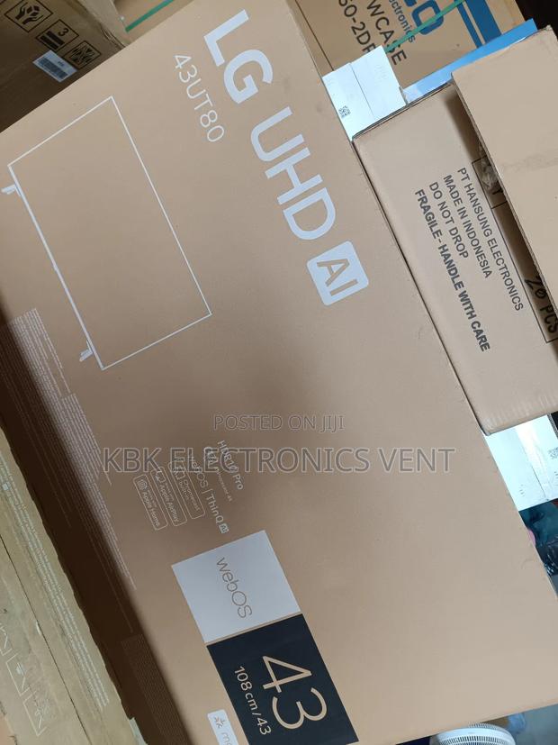 Lg 43"(43ut80) Smart Uhd 4k Satellite Digital Led Tv · Photo 1