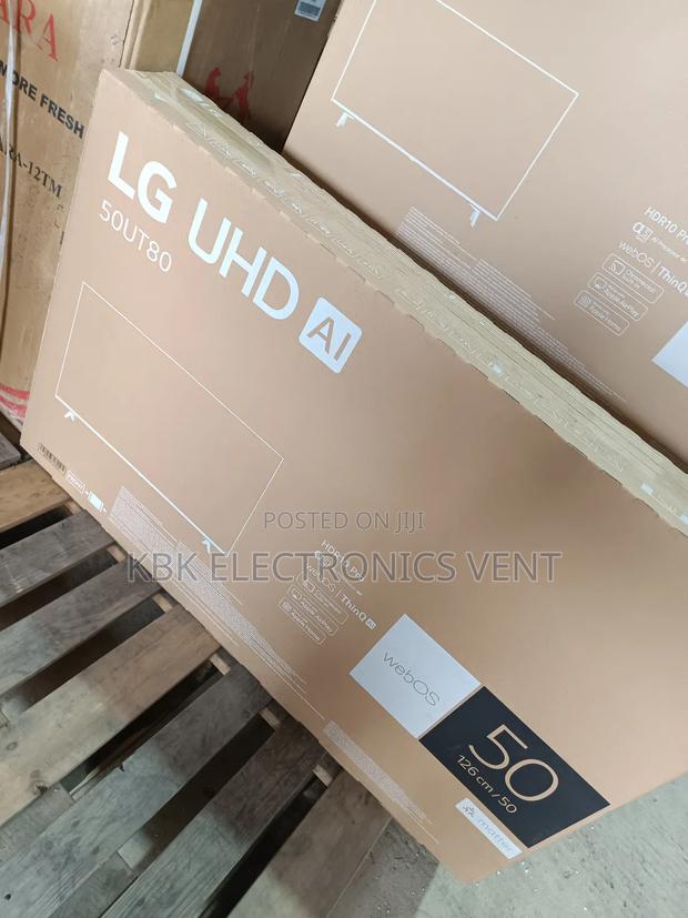 Lg 50"(50ut80) Smart Uhd Satellite Digital Led Tv · Photo 1