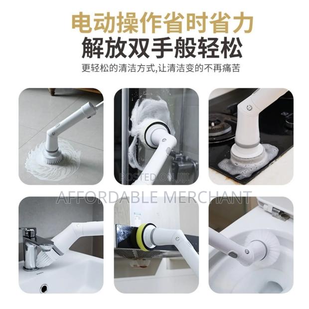 6 in 1 Electric Scrubbing Brush · Photo 1