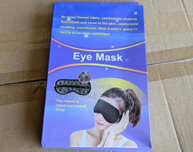 Sleep Mask//Eye Mask Black · Photo 2