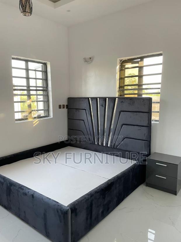 Symphony King Size Bed Frame With Side Drawer · Photo 1