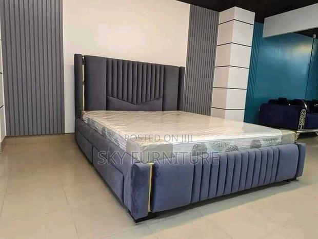 Fusion King Size Bed Frame With Mattress · Photo 1