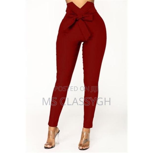 Sexy Bow Slim Elastic Female Pants Trousers · Photo 3