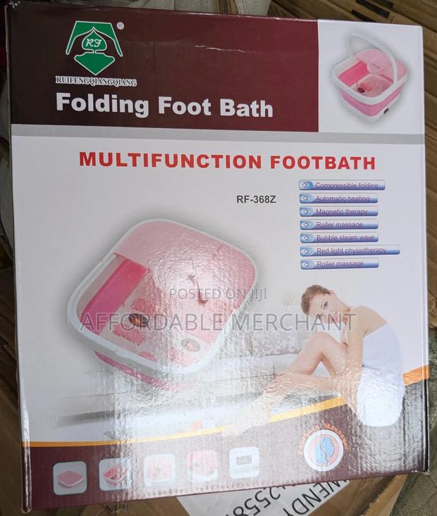 Foot Bath With Massage Rollers to Relax · Photo 1