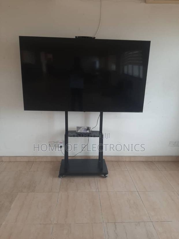 For School Presentation Movable Tv Cart For 32-75 Inches Tvs · Photo 1