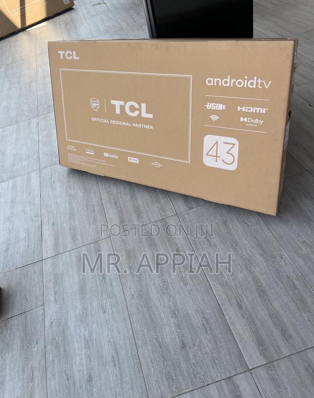43 Inch HDR Smart Screen TCL Television(Black) · Photo 1