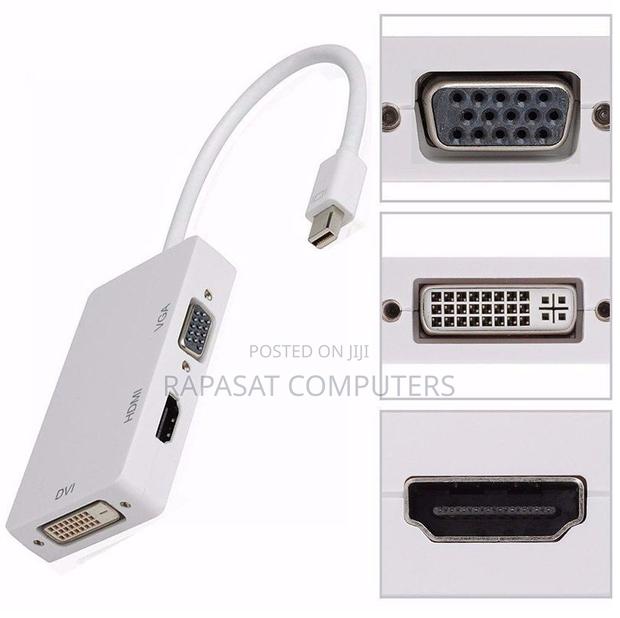 Mini-Dp (Thunderbolt) to 3-in-1 (Hdmi, Vga, Dvi · Photo 1