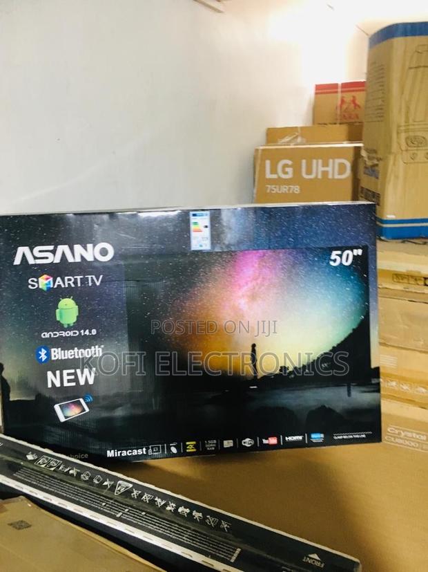 Come Shop Asano 50 Inch Uhd Smart Tv Slim Design · Photo 1