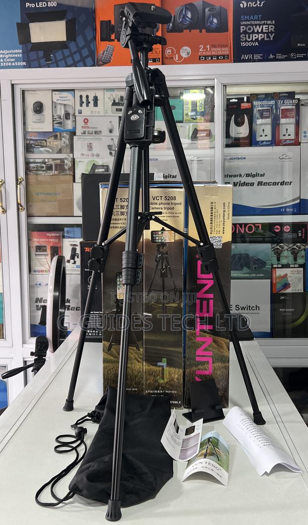 Yunteng VCT-5208 Tripod Stand Phone and Camera With Remote · Photo 2