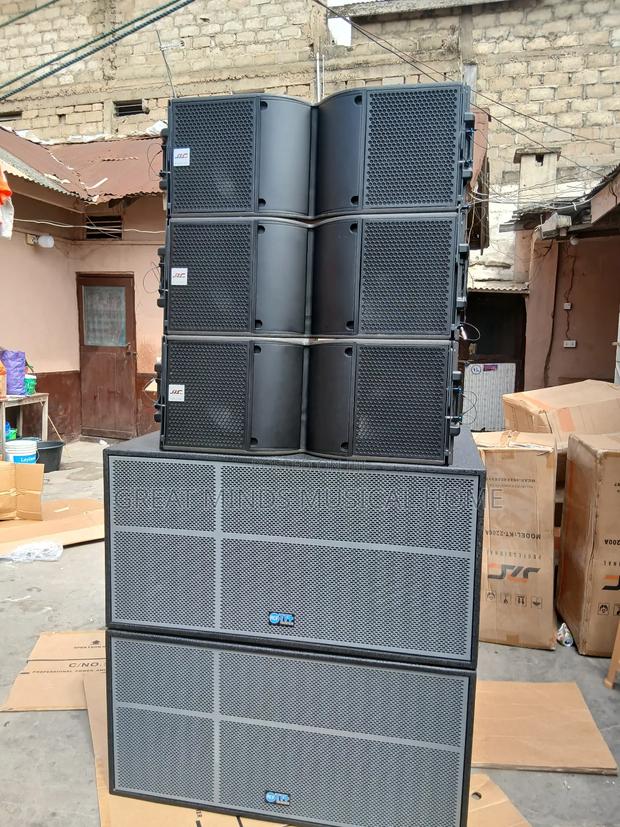 Jac 12 Inches Line Arrays and RCF Double Bass Full Set · Photo 1