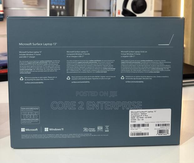 New Microsoft Surface Laptop 16GB Qualcomm Snapdragon X Plus SSD 512GB · Photo 3