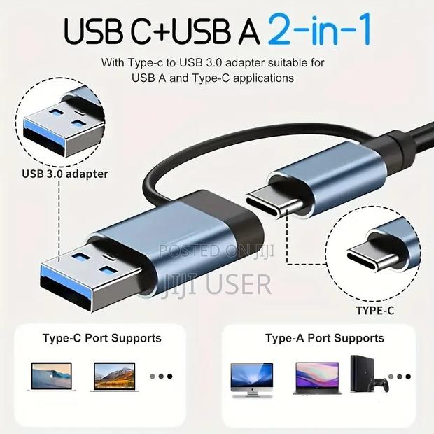 7in1 Multi Ports Usb Type C Hub Splitter Adapter Expansion · Photo 2