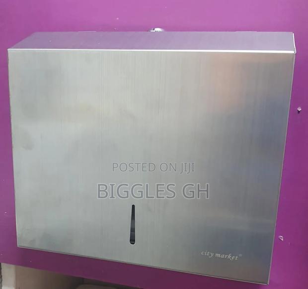 Tissue Dispenser - Stainless Steel · Photo 1