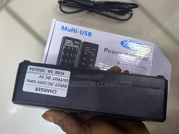 Multi-Usb 2.4a Power Adapter, Charge Quickly. 20 Usb 5v,100w · Photo 6