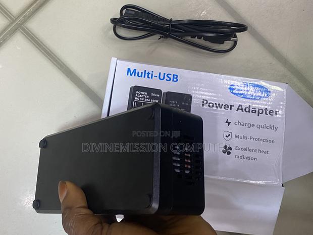 Multi-Usb 2.4a Power Adapter, Charge Quickly. 20 Usb 5v,100w · Photo 8