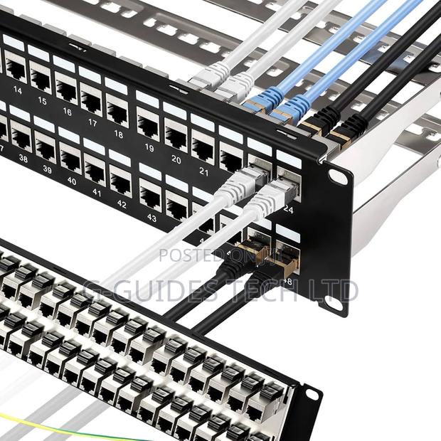 48-Port Pass Through Patch Panel , 48-Port Patch Panel · Photo 4