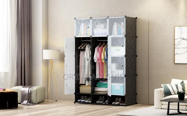 Plastic Wardrobe(12 Cubes)