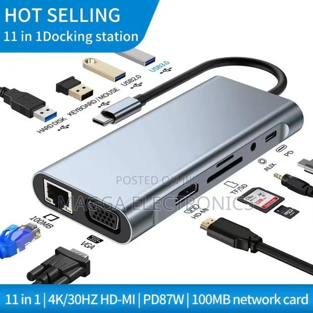 11 in 1 Type C Docking Station / Usb Hub · Photo 5
