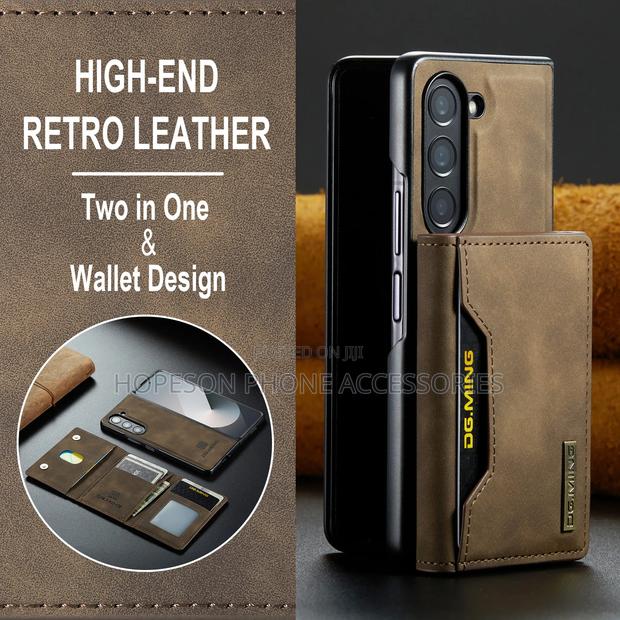 Samsung Z Fold Leather Case With Detachable Magnetic Wallet · Photo 2