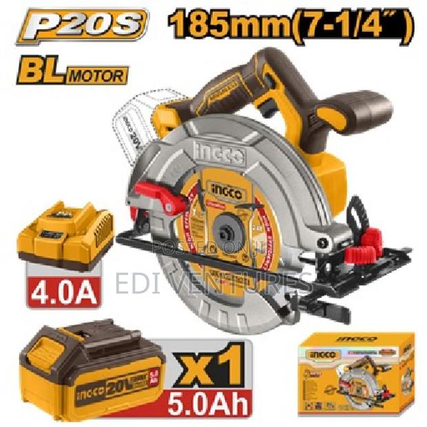 Ingco 7 1⁄4 Inches Cordless Circular Saw Csli18513 · Photo 1