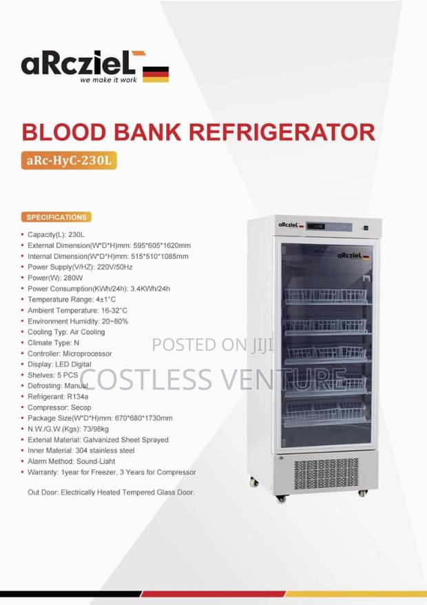 Arcziel Blood Bank Refrigerator 230lits · Photo 1