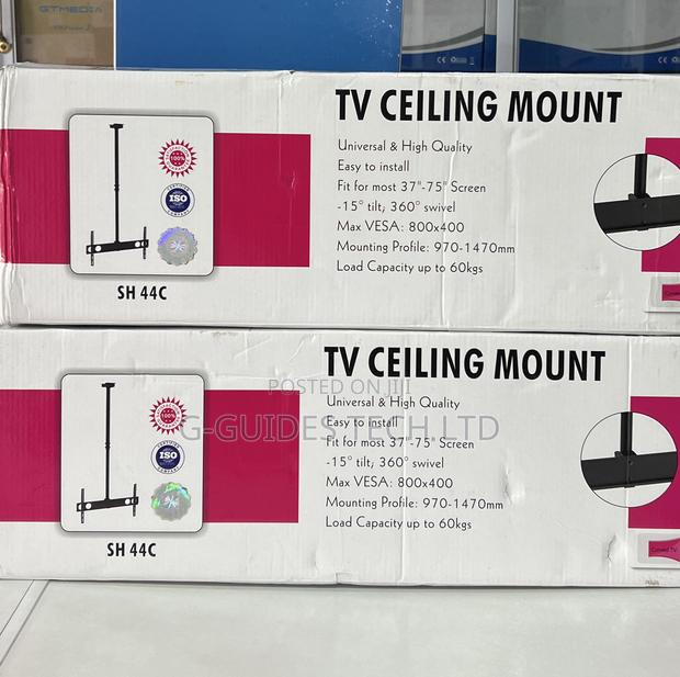 Skill Tech Sh-44c Tv Ceiling Mount 26"~75" ,Ceiling Tv Mount · Photo 1