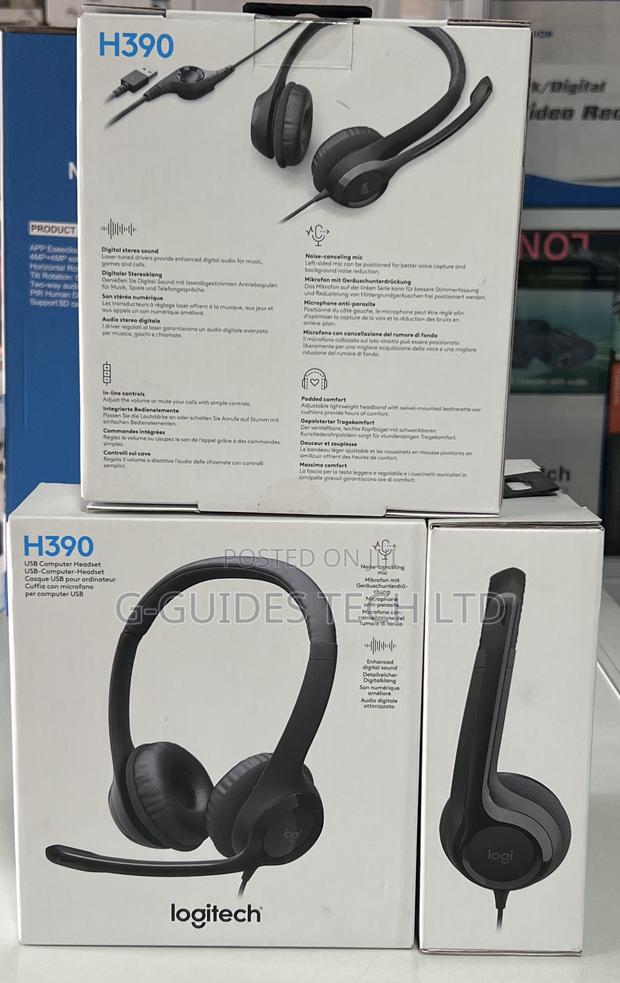 Logitech H390 Headset ,Logitech H390 Usb Computer Headset · Photo 4