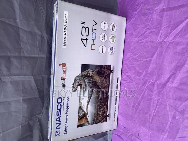 Nasco Nas-J43fbfl 43” Led FHD Digital Satellite Tv · Photo 1