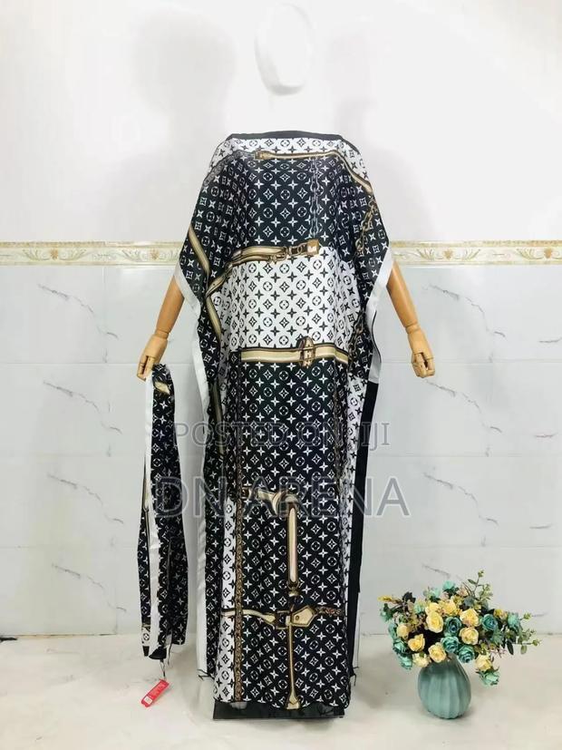 Women 2pcs Set Abstract Wear Maxi Dress · Photo 7