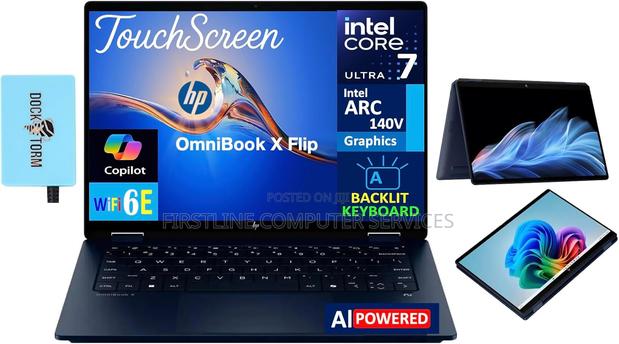 New HP OmniBook X Laptop 14-fe0097nr 16GB Intel Core Ultra 7 SSD 1T · Photo 4