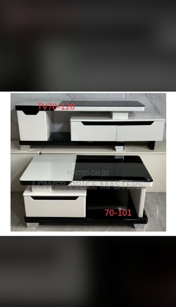 Executive Tv Stand and Center Table (Marble) · Photo 1