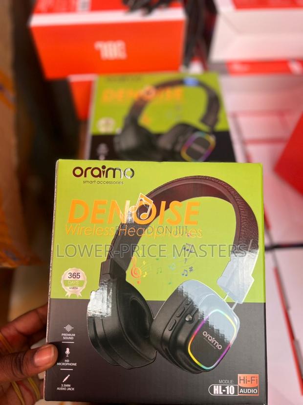 Original Oraimo Wireless Headphone (Deep Bass) · Photo 2