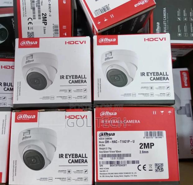 Dahua 2mp Dome Camera Dh-Hac-T1a21p-U Indoor Analog Camera · Photo 2