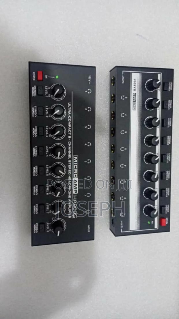 Headphone Amplifier / Splitter, Mono/Stereo 8 Channels · Photo 2