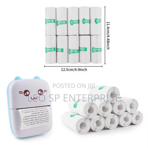 10 Rolls Self Adhesive Printer Paper · Photo 1