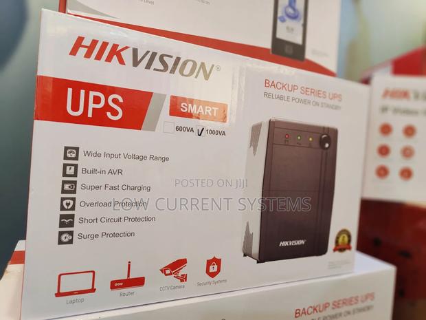 Hikvision 1000va 600w 1kva Ups Power Backup Battery · Photo 1